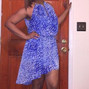 Michael Kors blue/white dress